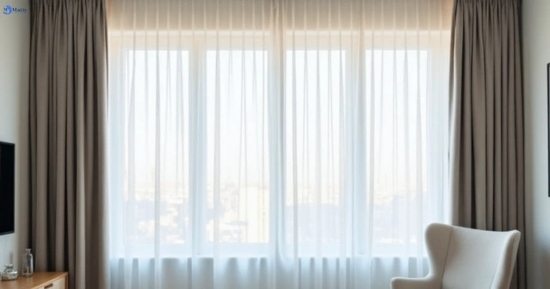 Restored vibrant drapes in west-burleigh QLD after Matty Curtain Cleaning