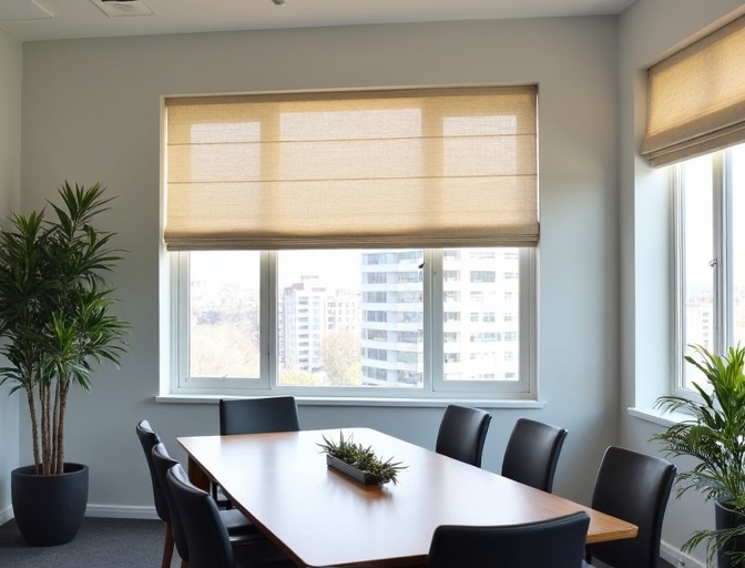 West Burleigh Roman Blinds Cleaning